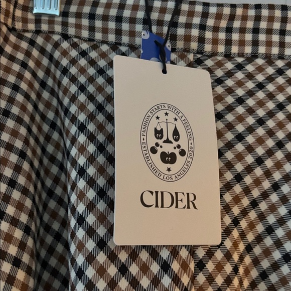 Cider plaid maxi skirt BNWT - Picture 3 of 8